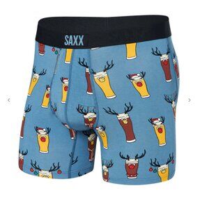 SAXX ULTRA Christmas Boxer Briefs with Fly “Brewdolph"